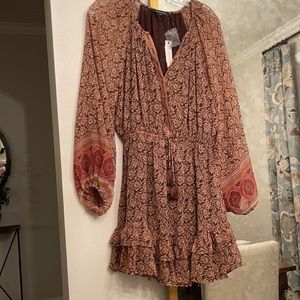 Olivaceous Terra Cotta Rust Dress